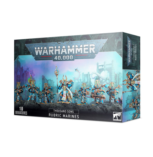 Thousand Sons Rubric Marines, 10 Citadel Minatures, Warhammer 40,000 - Warhammer from The Bookhouse Broughty Ferry- Just £31.50! Shop now