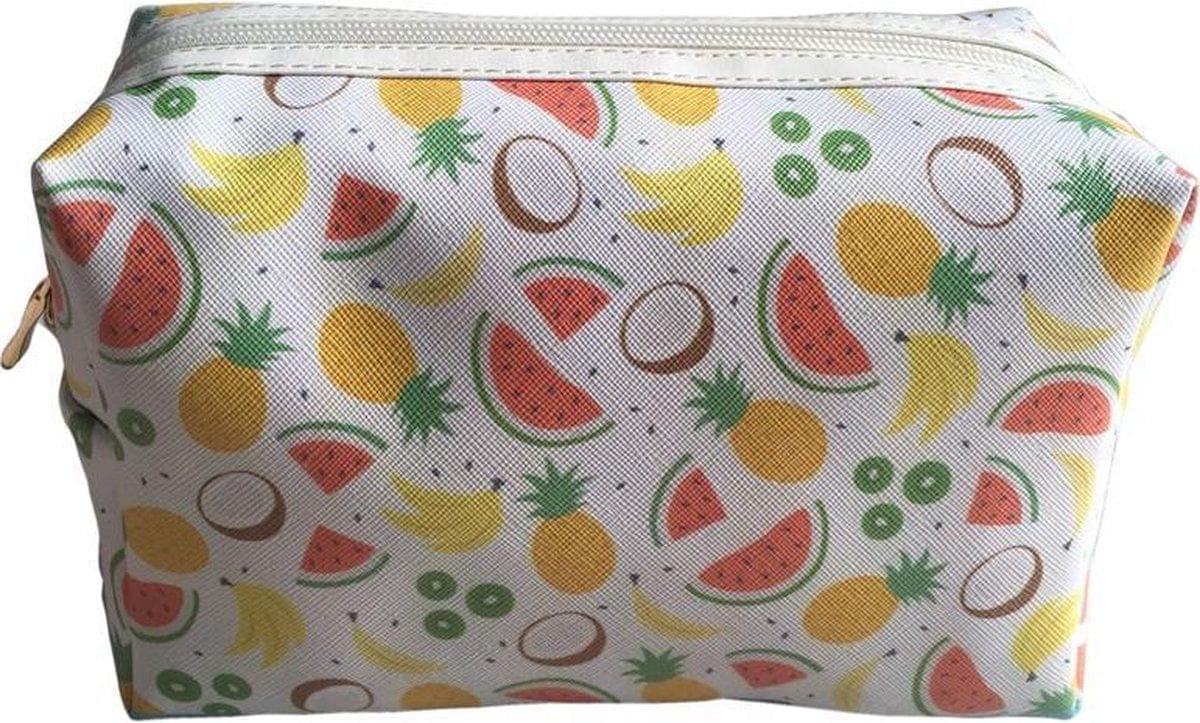 Toiletry bag tropical fruit / pineapple / watermelon - Gift from The Bookhouse Broughty Ferry- Just £6.99! Shop now