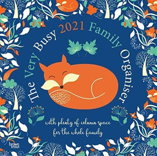 VERY BUSY FAMILY ORGANISER 2021 SQUARE W - Book from The Bookhouse Broughty Ferry- Just £11.11! Shop now