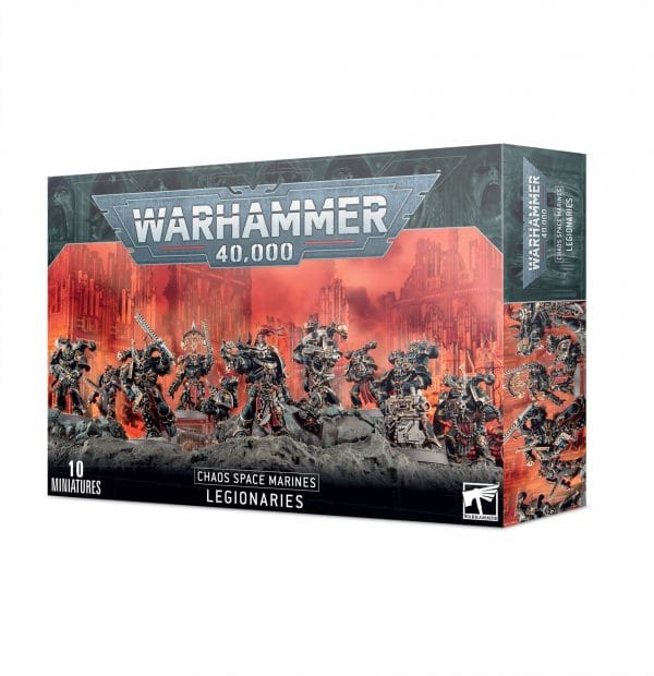 Warhammer 40K Chaos Space Marines: Legionaries - Warhammer from The Bookhouse Broughty Ferry- Just £38.25! Shop now