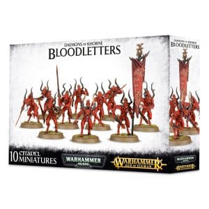 Warhammer Age of Sigmar: Daemons of Khorne Bloodletters - Warhammer from The Bookhouse Broughty Ferry- Just £21.60! Shop now